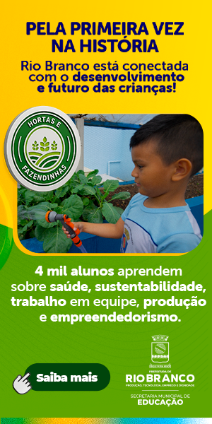 Banner Mecanização, calcário, assistência técnica e apoio direto no plantio - Rio Branco