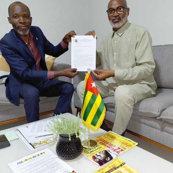 Cachoeira (BA) formaliza proposta de irmandade com cidade do Togo em ato na embaixada, em Brasília