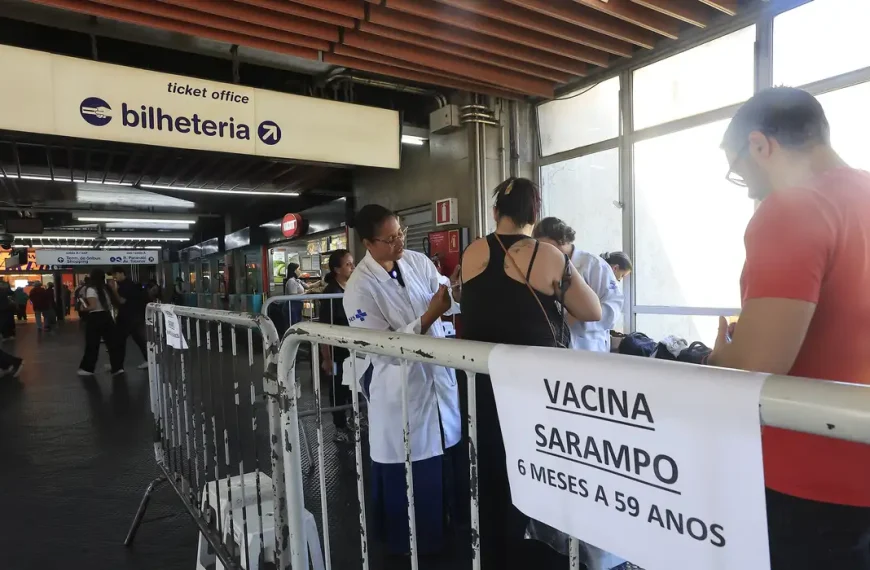 Ministério da Saúde reforça chamamento para vacina contra o sarampo